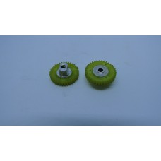 Coroa Red Fox 3/32 Reta 36 dentes PIT 64 Amarela