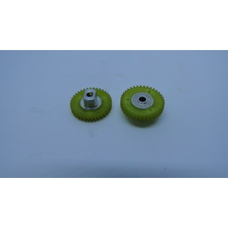 Coroa Red Fox 3/32 Reta 36 dentes PIT 64 Amarela