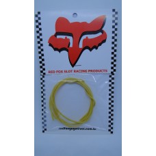 Fio  Extrafino para motor em Silicone Amarelo 1m