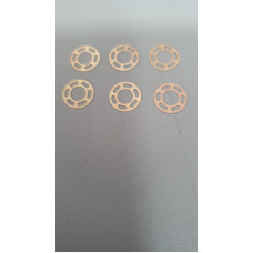 Espaçador de Guia Aliviado Red Fox 0,10mm