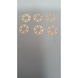 Espaçador de Guia Aliviado Red Fox 0,05mm